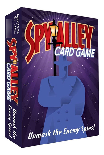Juego De Acción Spy Alley Card Game - 2-6 Players  Fr80mn