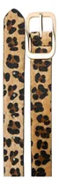Comprar Cinturón Bershka Hebilla Dorada Animal Print
