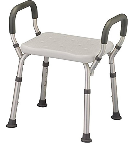 Banco De Ducha Con Asiento De Baño Con Brazos, Silla De Duch