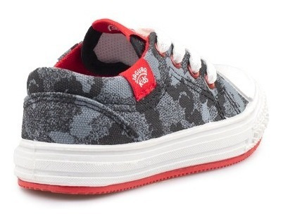 Imagen 3 de 6 de Zapatillas Jaguar Oficial Estampada Art. #148 19 Al 26 Niños
