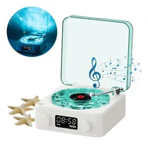 Comprar Altavoz Retro De Vinilo Con Reproductor De Discos Waves