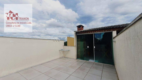 Cobertura Com 2 Dormitórios À Venda, 92 M² Por R$ 409.000,00 - Vila Assunção - Santo André/sp - Co0950