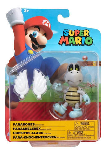 Super Mario Bros Figura Huesitos Alado Con Alas