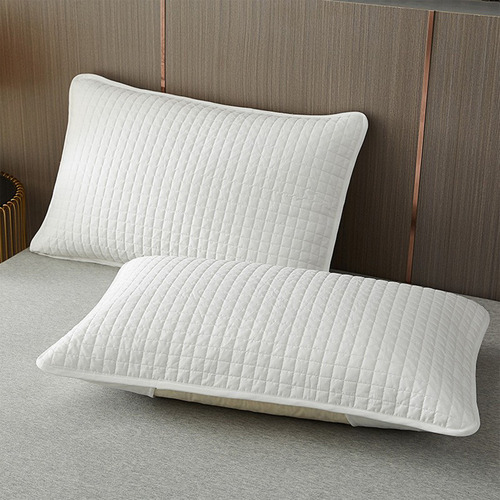 Protectores De Almohada De Tamaño Estándar, Transpirables Y