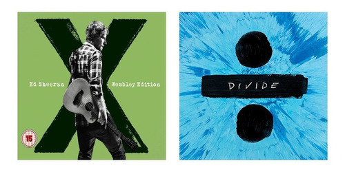 X Wembley Edition + Divide - Ed Sheeran - Paquete Discos Cd