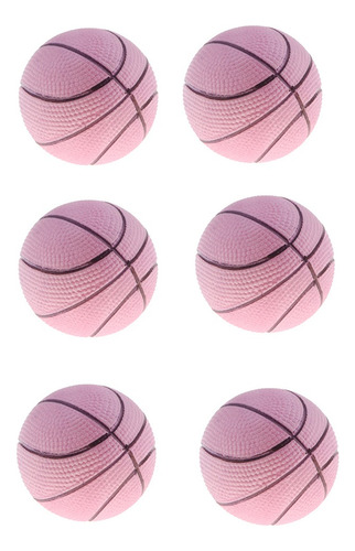Imagen 5 de 7 de 6 Unidades Mini Pelotas De Baloncesto Hinchable Bolas De