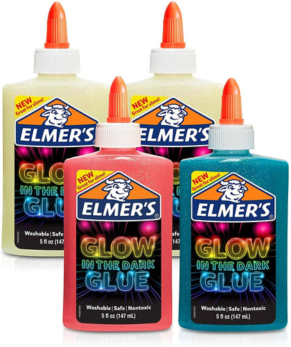 Imagen 1 de 8 de  Adhesivo Elmer`s Glow In The Dark Glue X 147ml