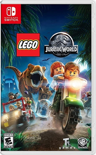 Lego Jurassic World Nintendo Switch Novo Mídia Física