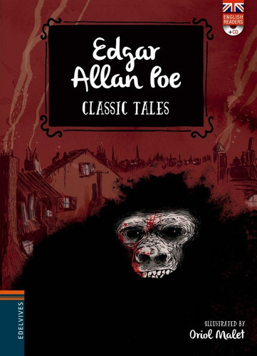 Edgar Allan Poe, De Poe, Edgar Allan. Editorial Luis Vives (edelvives), Tapa Blanda En Inglés