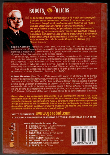 Intruso ; Robots & Aliens 9 Robert Thurston , Isaac Asimov. (Usado)