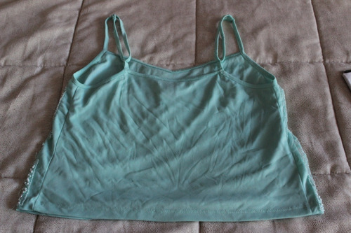 Top Verde Agua Forever 21