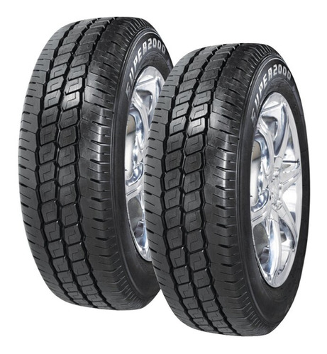 Paquete 2 Llantas 195r15 Hifly Super2000 8c Carga