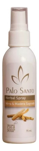 Pura Soap Herbal Spray Palo Santo Con Mirra 75ml - Dw