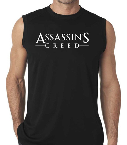 Remera Assasins Creed Musculosa 100% Algodón Premium 4