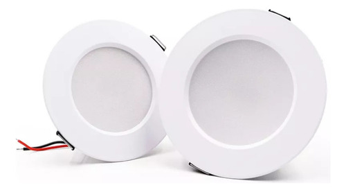 Panel Led De 10 Luces Led, 9 W, Foco Empotrado, Lavabo