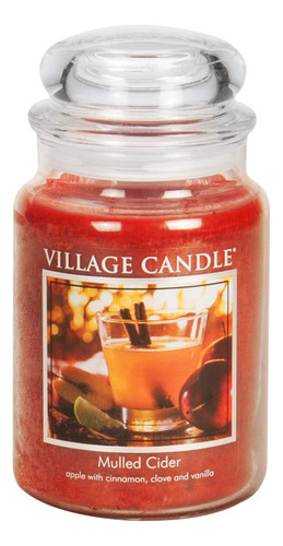 Vela Aromatizada Frasco Vidrio Village Candle