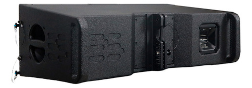 Bafle Line Array Pasivo Rvx210 Eurosound Bocinas 2x10 Color Negro