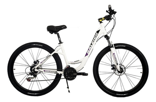 Bicicleta Urbana Raleigh Venture 3.0 R27.5 21v V-brake Color Blanco Tamaño del cuadro 18