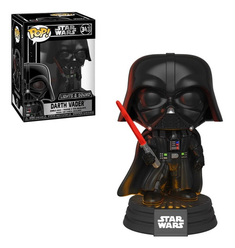 Funko Pop Star Wars Darth Vader 343 Luz Y Sonido