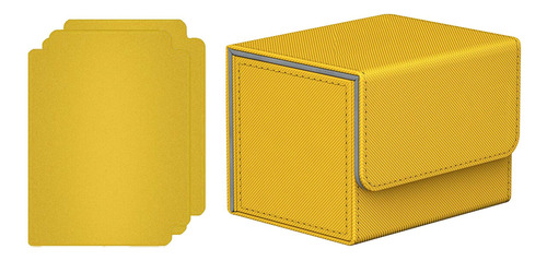 Caja De Baraja De Cartas Coleccionables, Amarillo