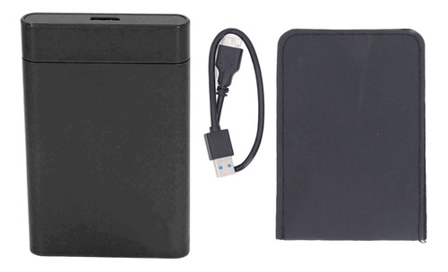 Disco Duro Externo Usb3.0 Negro Negro De 2,5 Pulgadas Usb 3.