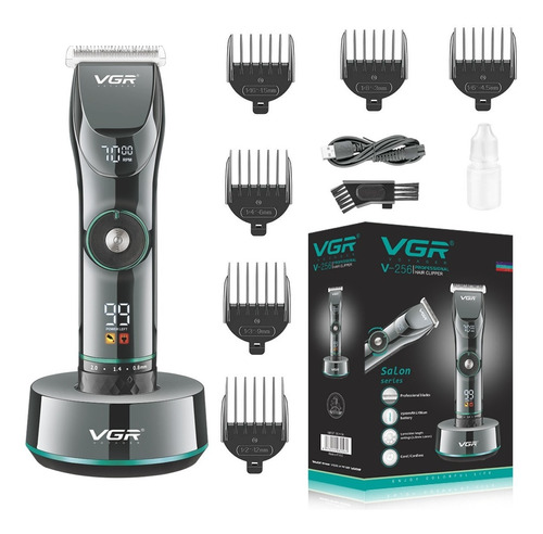 Cortadora De Pelo Barba Vgr V-256 Recargable 15 Velocidades