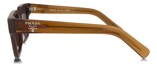 Prada Spr 03zs 2au-08g Square Shape Tortoise Polarized (Usado)
