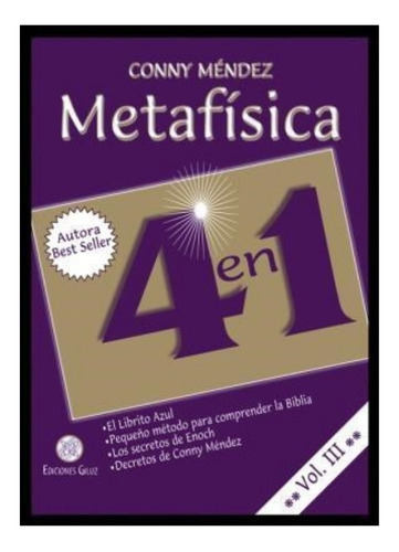 Metafísica 4 En 1 Volumen Iii Conny Mendez