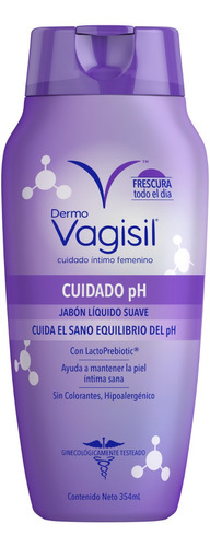 Jabón Líquido Dermo Vagisil Cuidado Ph 354ml Cuidado Intimo 