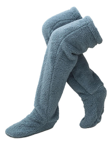 - Calentadores De Piernas De Felpa Legging Medias Calcetines