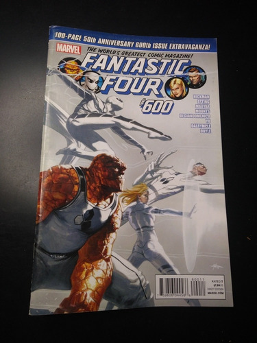 Fantastic Four #600 Marvel Comics En Ingles