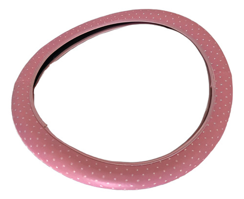 Capa Para Volante - Estampa Rosa Com Estrelas