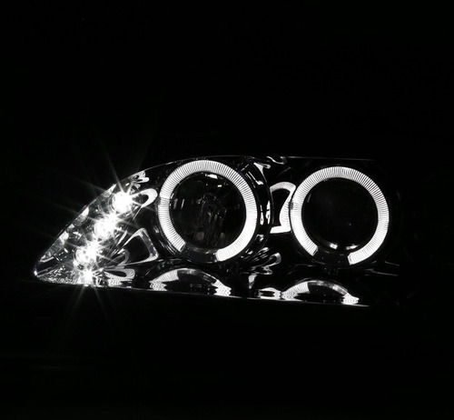 Honda Accord 1998 - 2002 Juego Faros Con Ojo De Angel F/crom