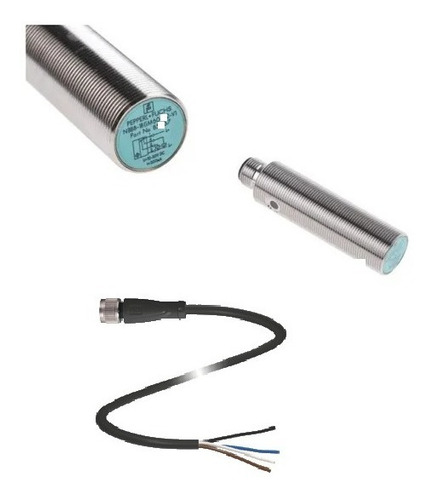 Nbb8-18gm50-e2-v1 Sensor Inductivo + Cable M12 Recto 2 Mts