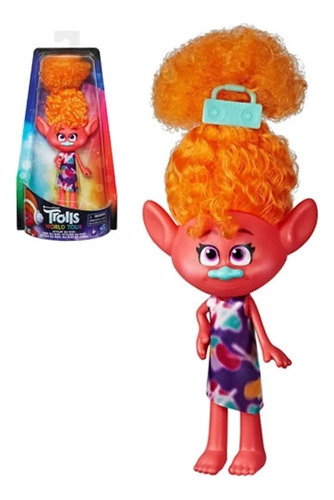 Trolls World Tour Muñeca Stylin´ Dj Suki Hasbro