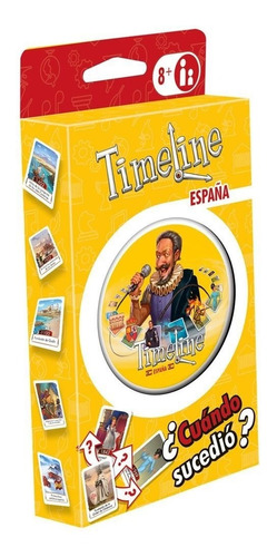 Juego De Mesa Cartas Timeline Ecopack España Nuevo