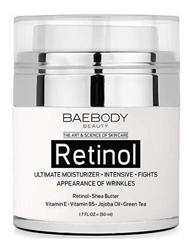 Crema Hidratante De Retinol Baebody Con Retinol, Aceite De J