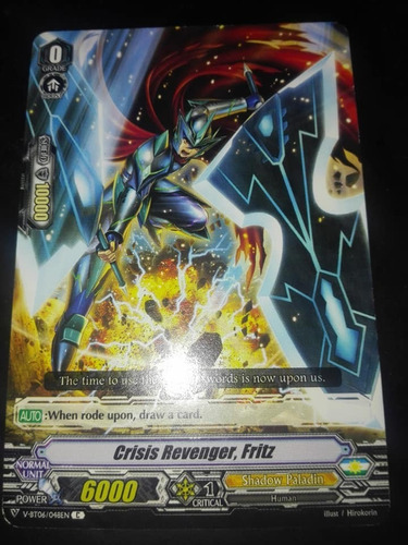 Crisis Revenger, Fritz - Phantasmal Steed Res Carta Vanguard