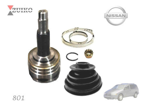 Espiga L/r Nissan Quest 93-98 Mercury Villager 93-02 Sin Abs