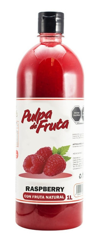 Pulpa De Fruta Natural 1l Frambuesa, Drac Valley