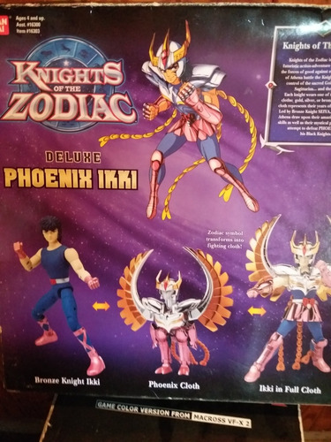 Caballeros Del Zodiaco,phoenix,knigth Of Zodiac,bandai 2002