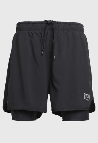 Short Manila Con Calza Everlast Negro 