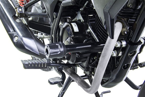 Slider Defensa Variant Negro Fire Parts Moto Honda Cb 125f