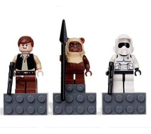 Lego Star Wars Set De Imanes 4585396 han Solo, Paploo, Troop