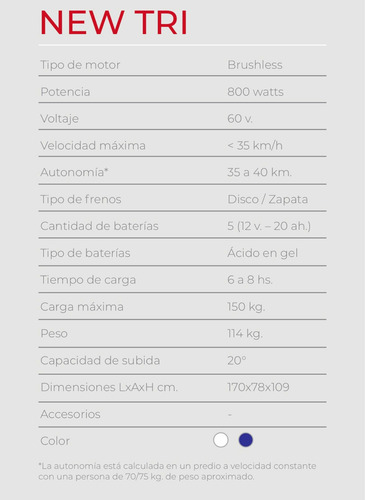 Imagen 2 de 8 de Lucky Lion New Tri 0km