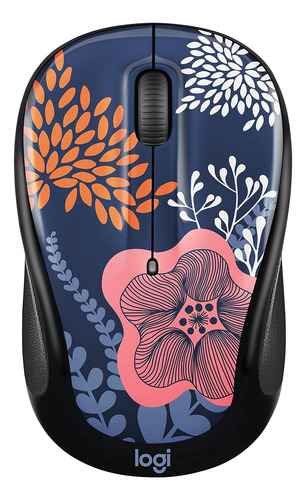 Mouse Inalámbrico Logitech M317c Usb Óptico - Forest Floral