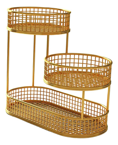 Cesta De Frutas De Metal Rack De Armazenamento De Legumes