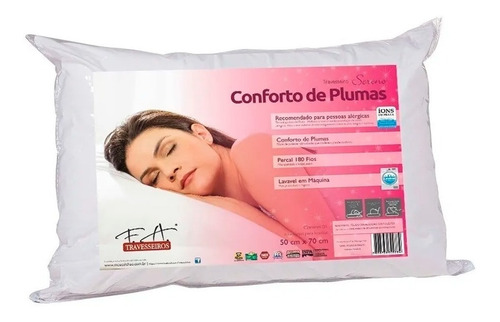 Imagen 1 de 8 de Almohada Super Confort! Sensación De Plumas