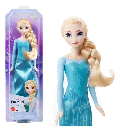 Disney Princesa, Elsa Muñeca, Frozen I Princesas Mattel, Jug