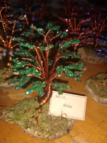20 Arboles De La Vida Souvenirs (9 A 10cm)+ 4 De 13cm